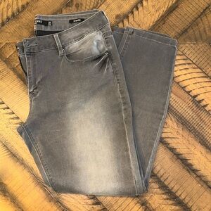NWOT Max Jeans Womens Jegging Jeans Skinny Stretch Mid Rise Blend Gray Size 14
